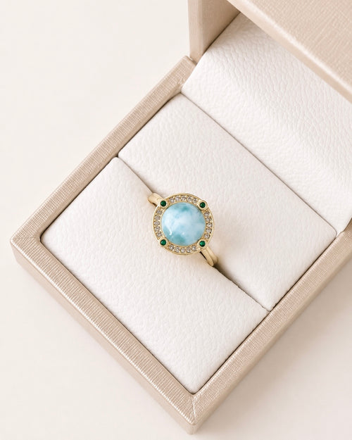 Anillo Círculo Zircon REF ANL3