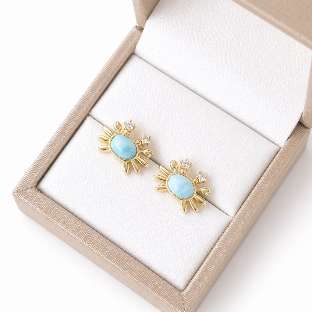 Topo Cangrejo Larimar  REF TPL5