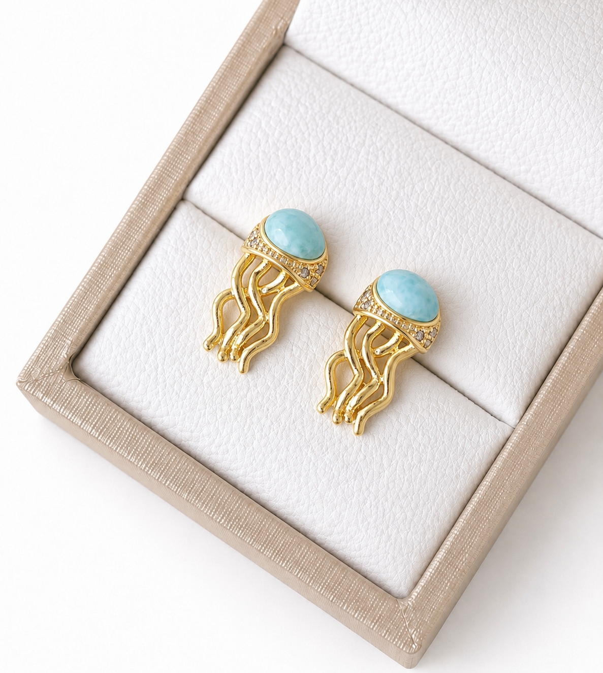Topo Medusa-Larimar  REF TPL5-4